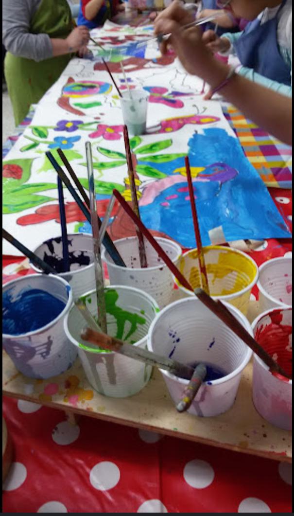 laboratorio di pittura